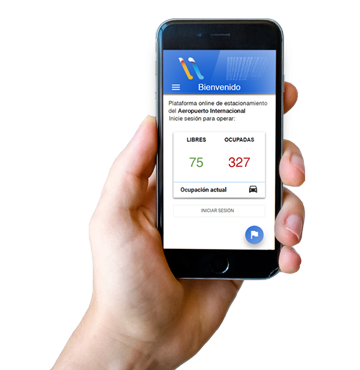 app-iot-estacionamiento-privado-exolinked App solución de estacionamiento privado